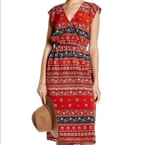 Cupcakes & Cashmere Stacie Midi Dress